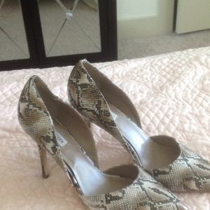 Steve Madden 3.5" Snakeskin Heels